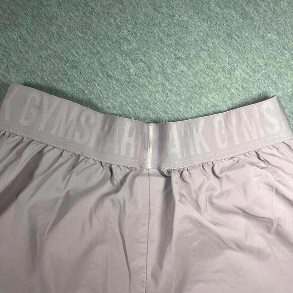 Gymshark Women's nonslip Light Purple Sports Workout Shorts - Picture 4 of 9